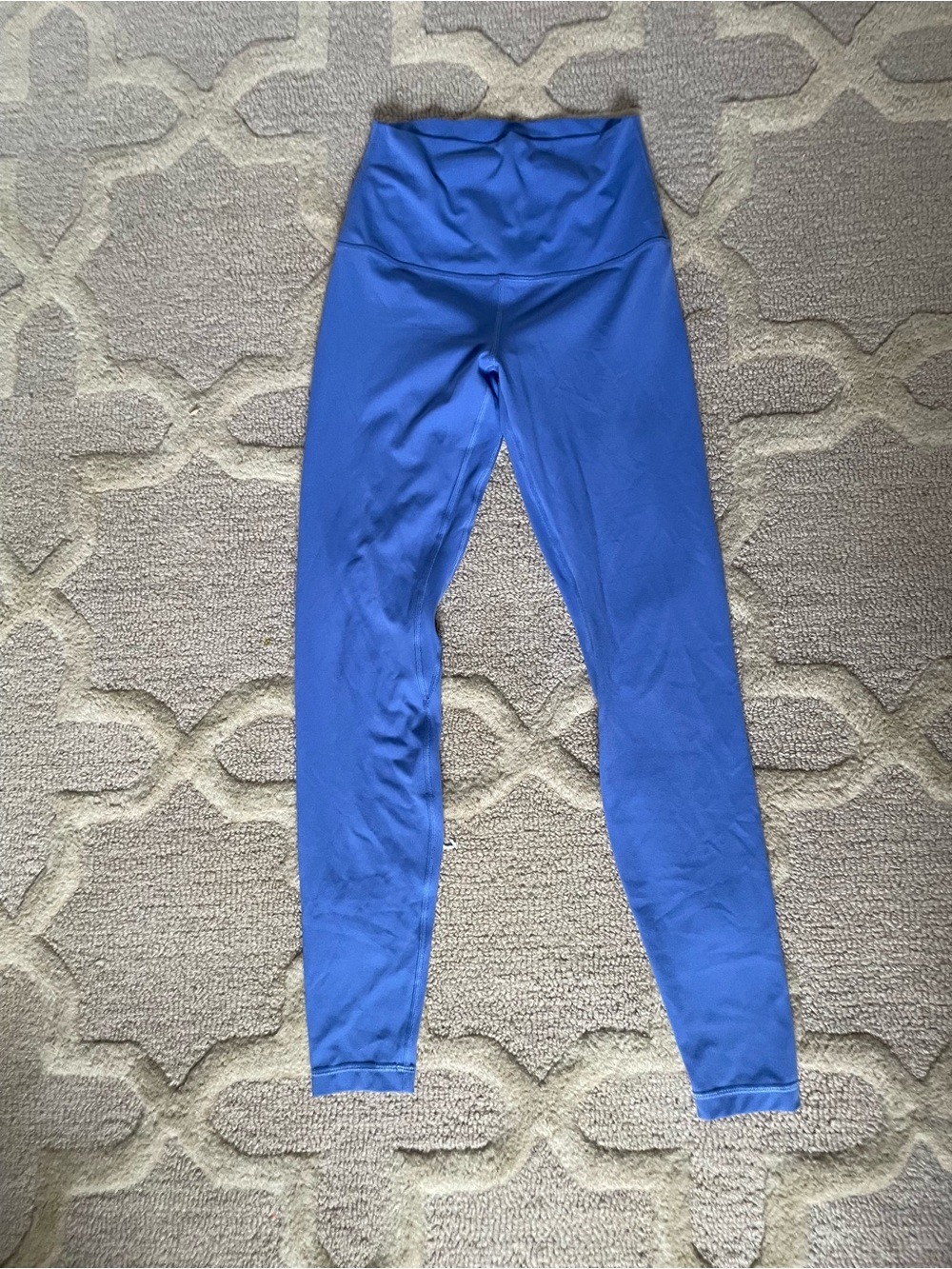 Lululemon Align Super High Rise Pant 28” size 6 wild indigo blue